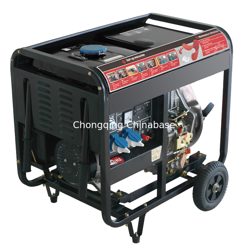 YM9700E 532mL مولد ديزل صغير 7.0KW 6.5KW مولد محمول يعمل بالديزل