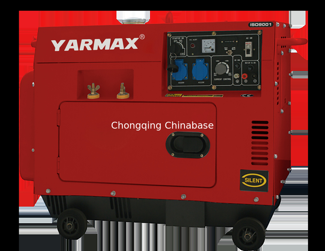 220 فولت ديزل اسطوانة واحدة مولد لحام YM6700 4.5KW 20.4A 25-30V