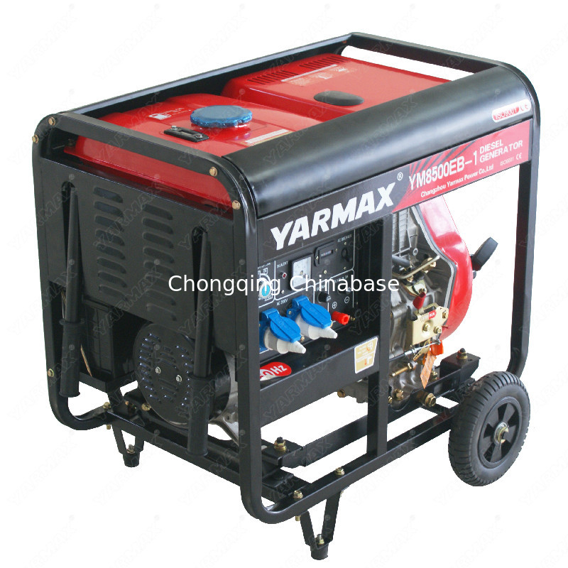 مولد لحام ديزل 50-180A مع AVR YM8700 5.5KW 25A 25-30V