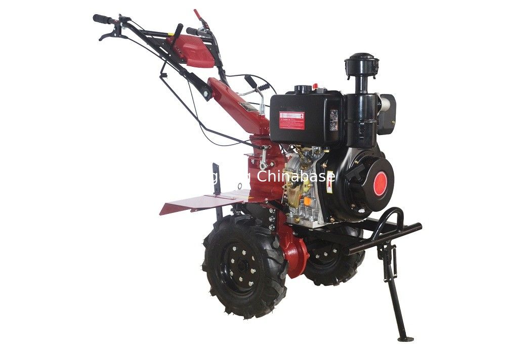 Hand Start 0.3m / S Power Weeder Cultivator 6.3KW آلة حراثة الزراعة